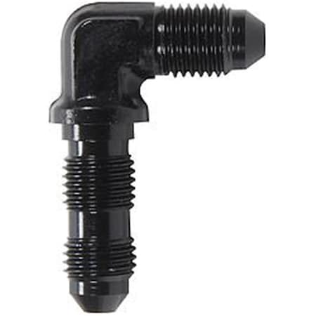 Allstar Performance 90 deg Bulkhead -4 AN Male to 4 AN Male; Black ALL50095